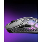 خرید موس GravaStar Mercury X Pro - بی‌سیم - نقره‌ای میان‌ستاره‌ای